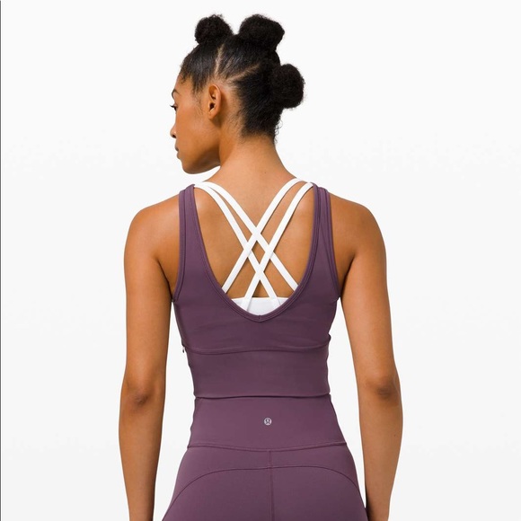 Lululemon Grape Thistle Power Pivot Tank (size 4) - Picture 4 of 4